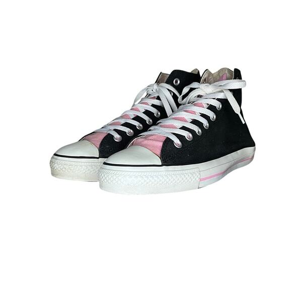 Unisex Converse Chuck Taylor All Star Canvas Athletic Sneaker Size M10/W12 Black - Picture 3 of 6